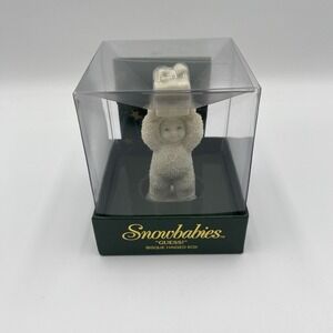 Snowbabies "Guess"  Figure 69087 H 4" W 1.5" In Box Bisque Porcelain Dept.‎ 56